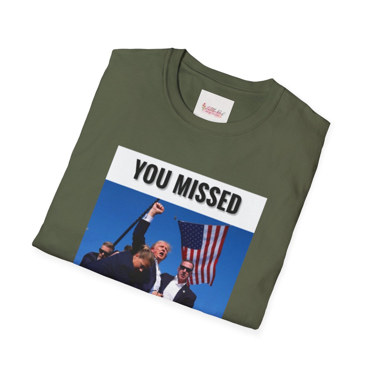 Unisex Adult You Missed MF! Softstyle T-Shirt
