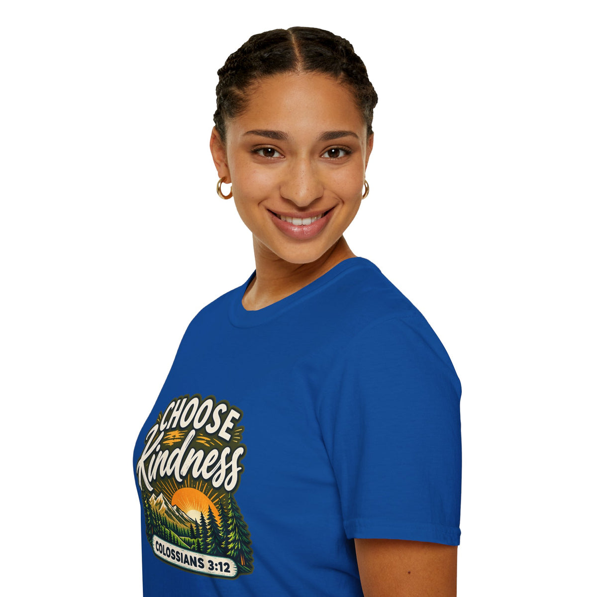 Choose Kindness Colossians 3:12 Christian Nature T-Shirt