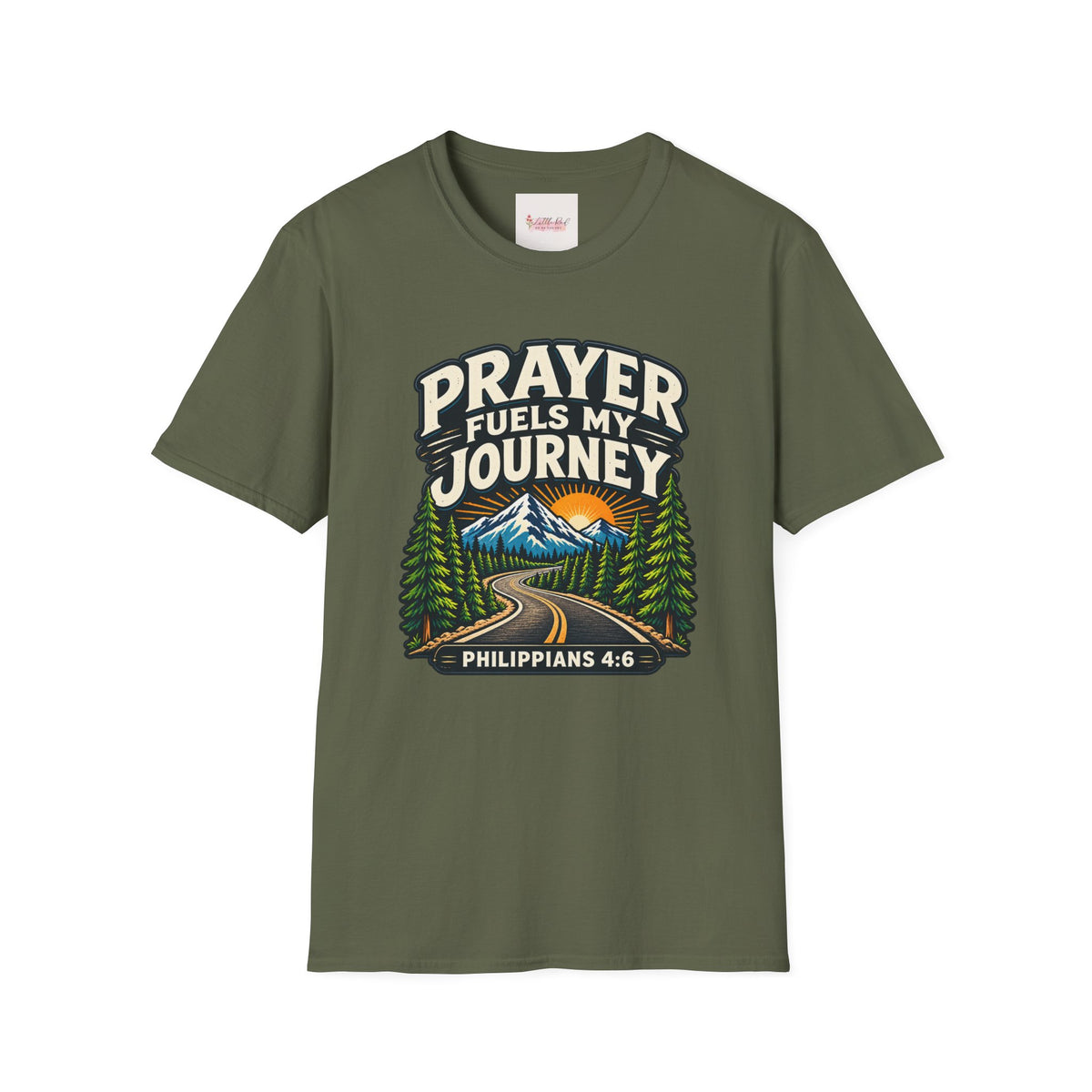 Prayer Fuels My Journey Christian Faith T-Shirt