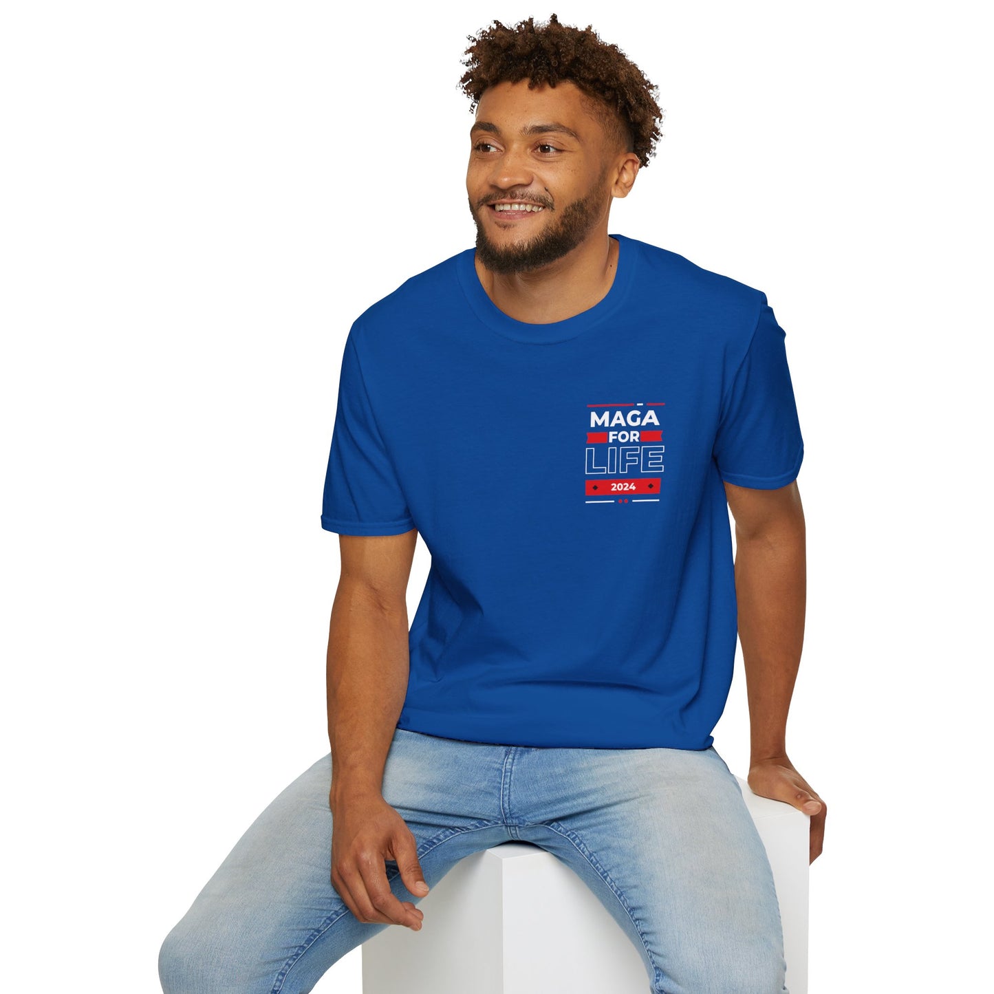 MAGA SUPPORT Unisex Softstyle T-Shirt