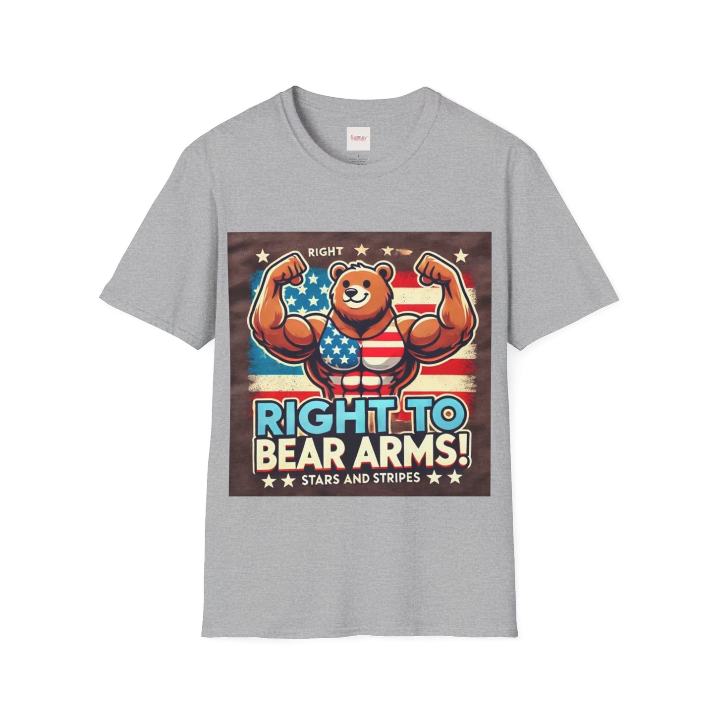 Right to Bear Arms! Unisex Adult Softstyle T-Shirt