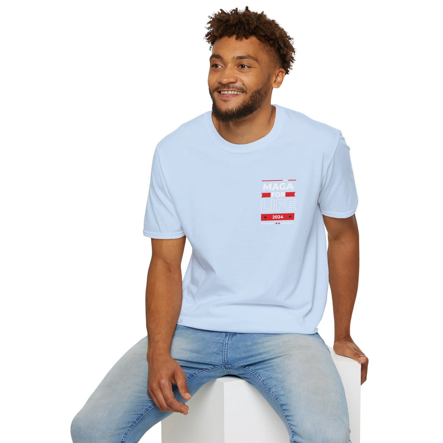 MAGA SUPPORT Unisex Softstyle T-Shirt