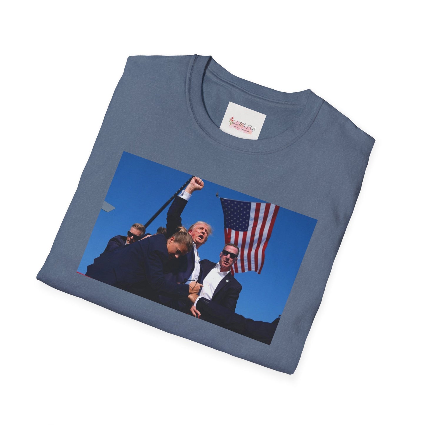 Infamous Trump Pic Unisex Softstyle T-Shirt