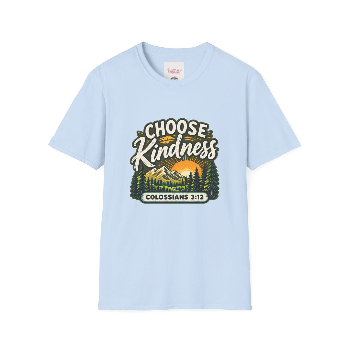 Choose Kindness Colossians 3:12 Christian Nature T-Shirt
