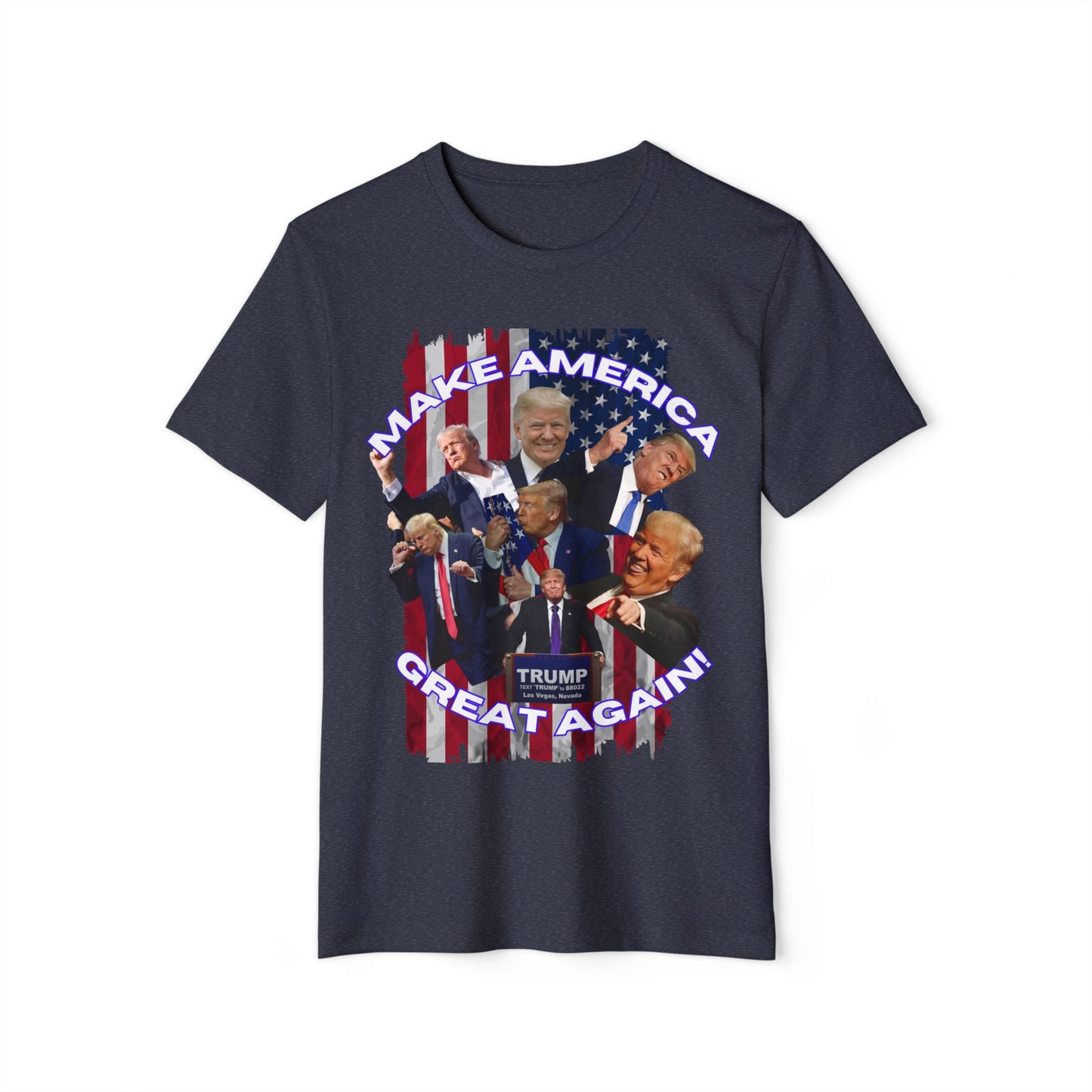 Unisex Adult Patriotic T-Shirt - Family Supportive Holiday Fun