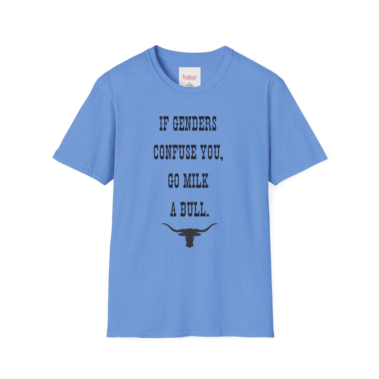 Unisex Adult Witty T-Shirt for Gender Joke