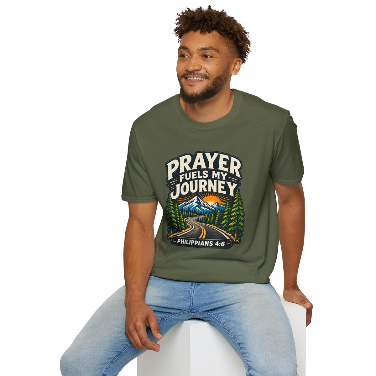 Prayer Fuels My Journey Christian Faith T-Shirt