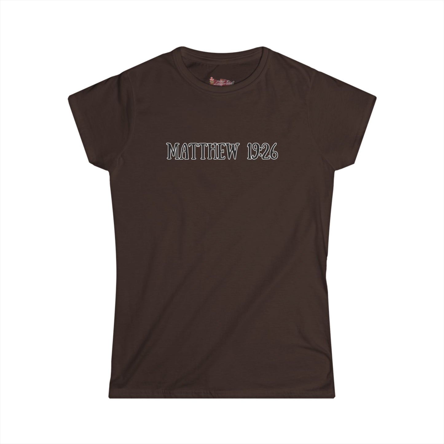 Matthew 19:26 Women's Tee