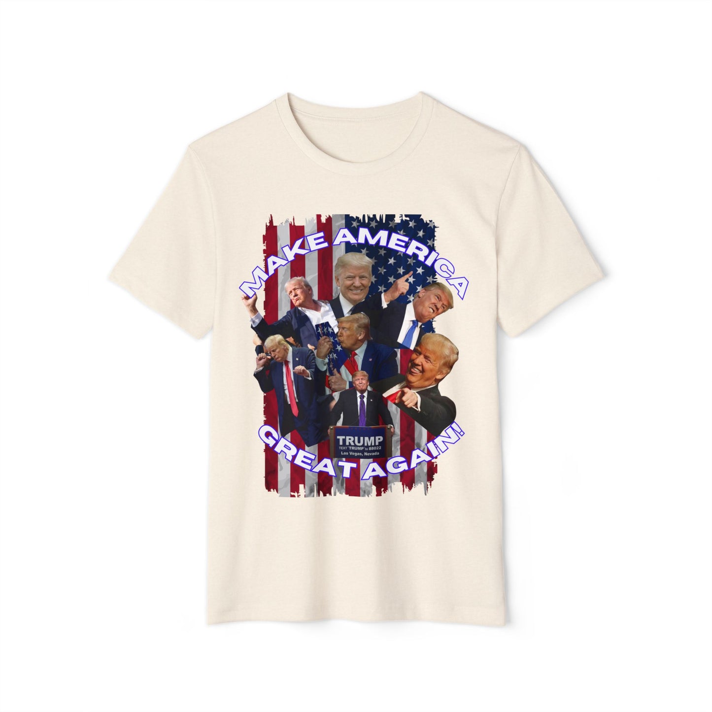 Unisex Adult Patriotic T-Shirt - Family Supportive Holiday Fun