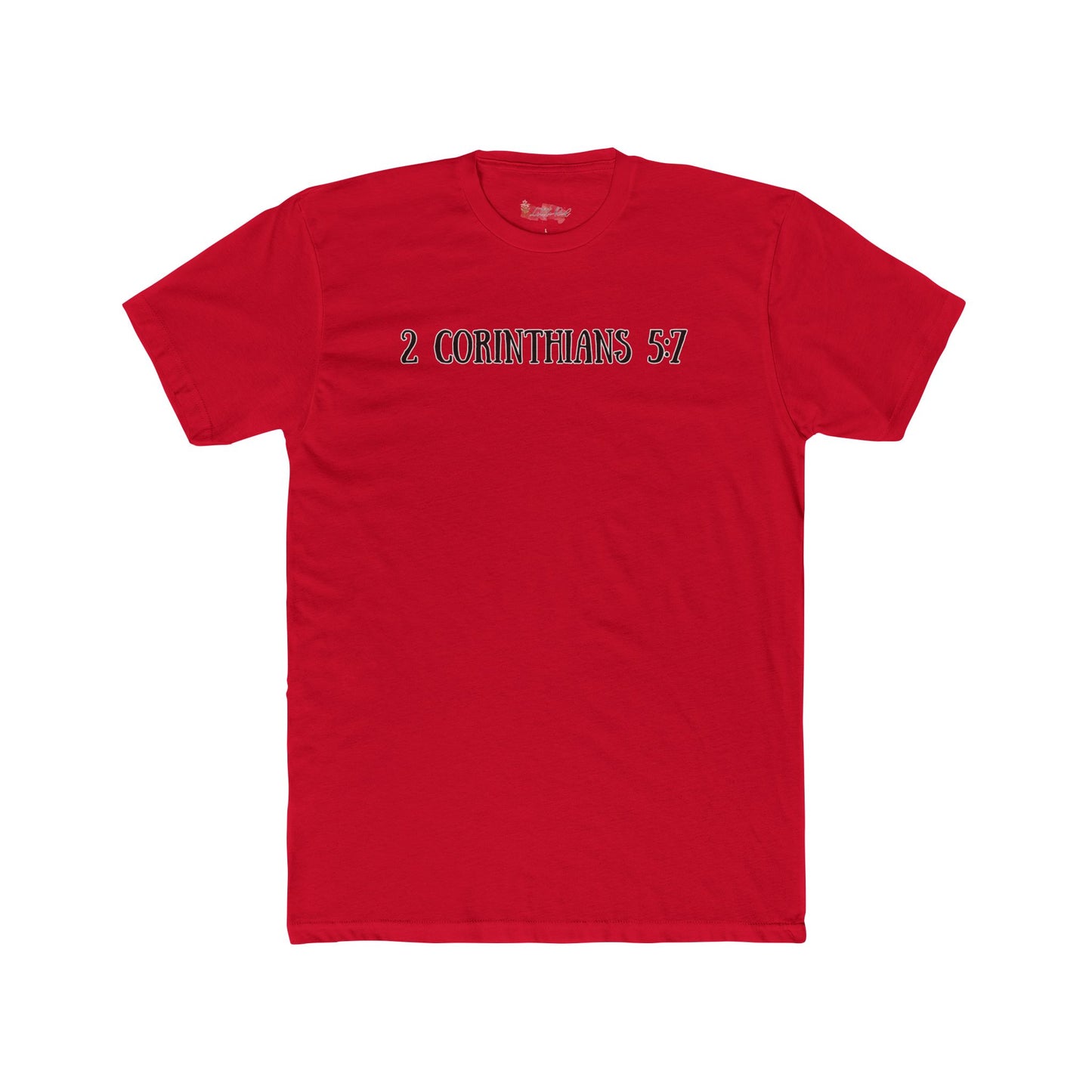 Mens- 2 Corinthians 5:7 Tee