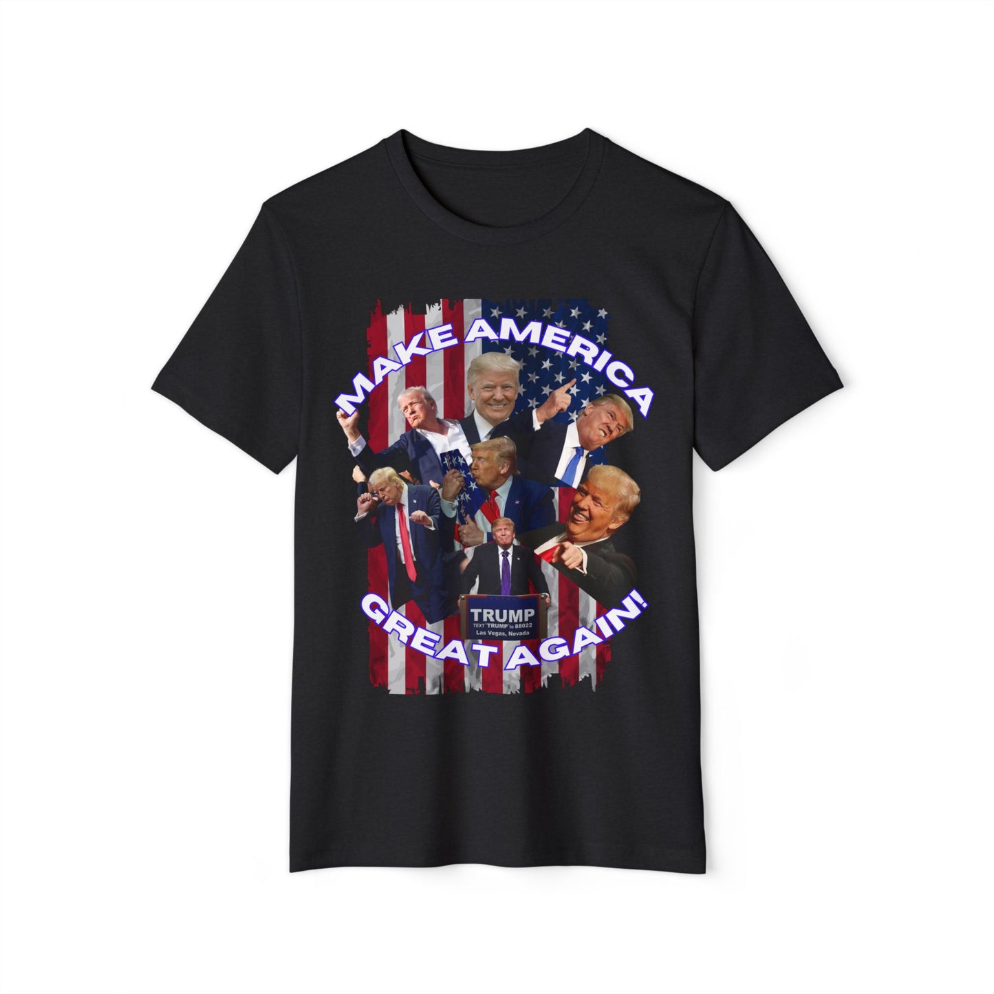Unisex Adult Patriotic T-Shirt - Family Supportive Holiday Fun