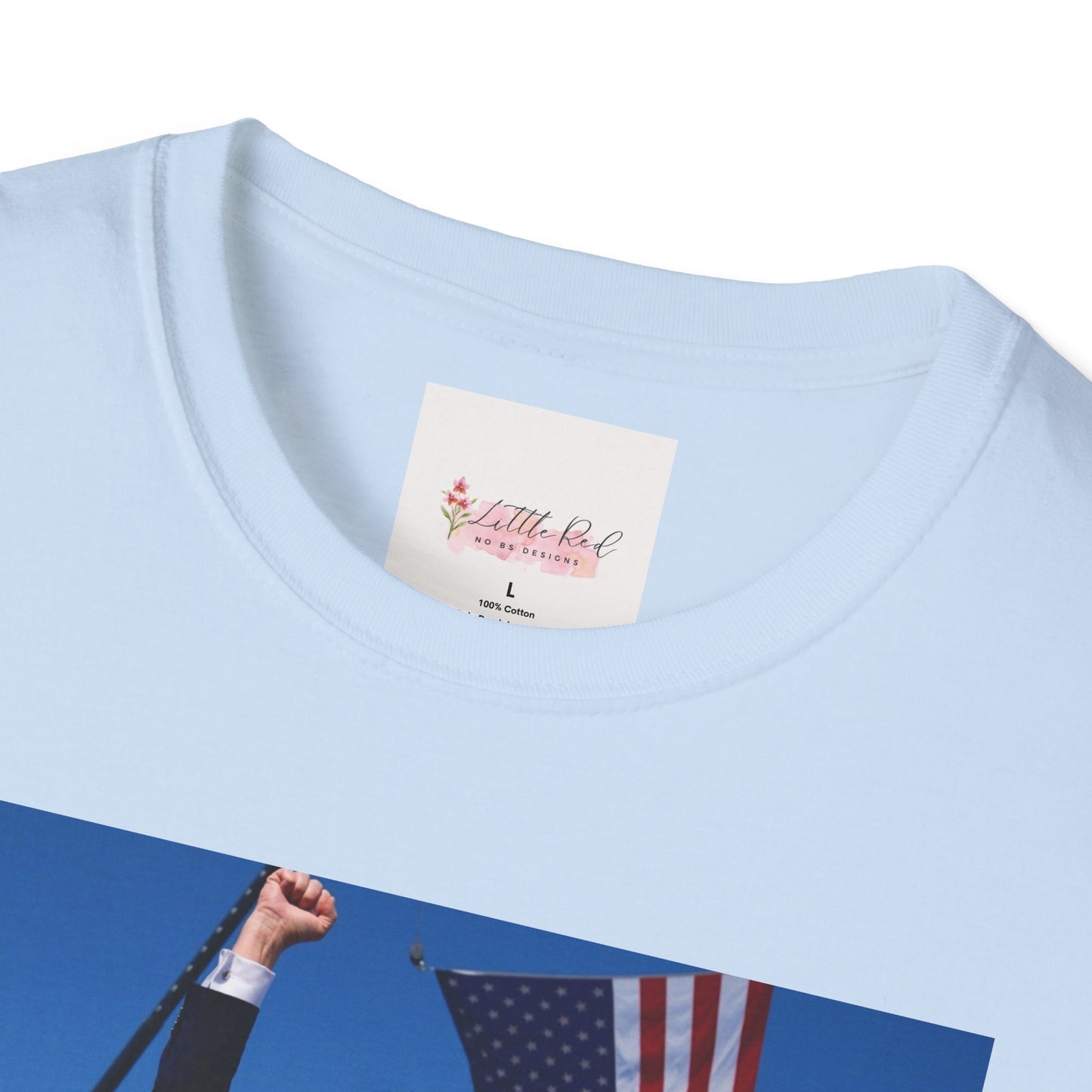 Infamous Trump Pic Unisex Softstyle T-Shirt