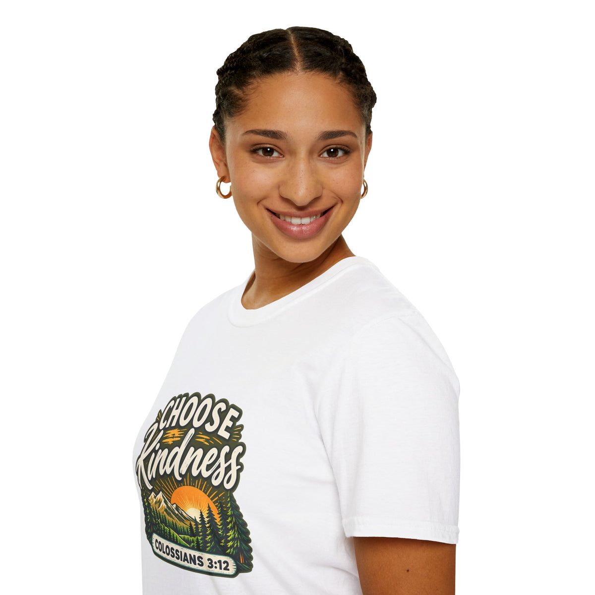 Choose Kindness Colossians 3:12 Christian Nature T-Shirt