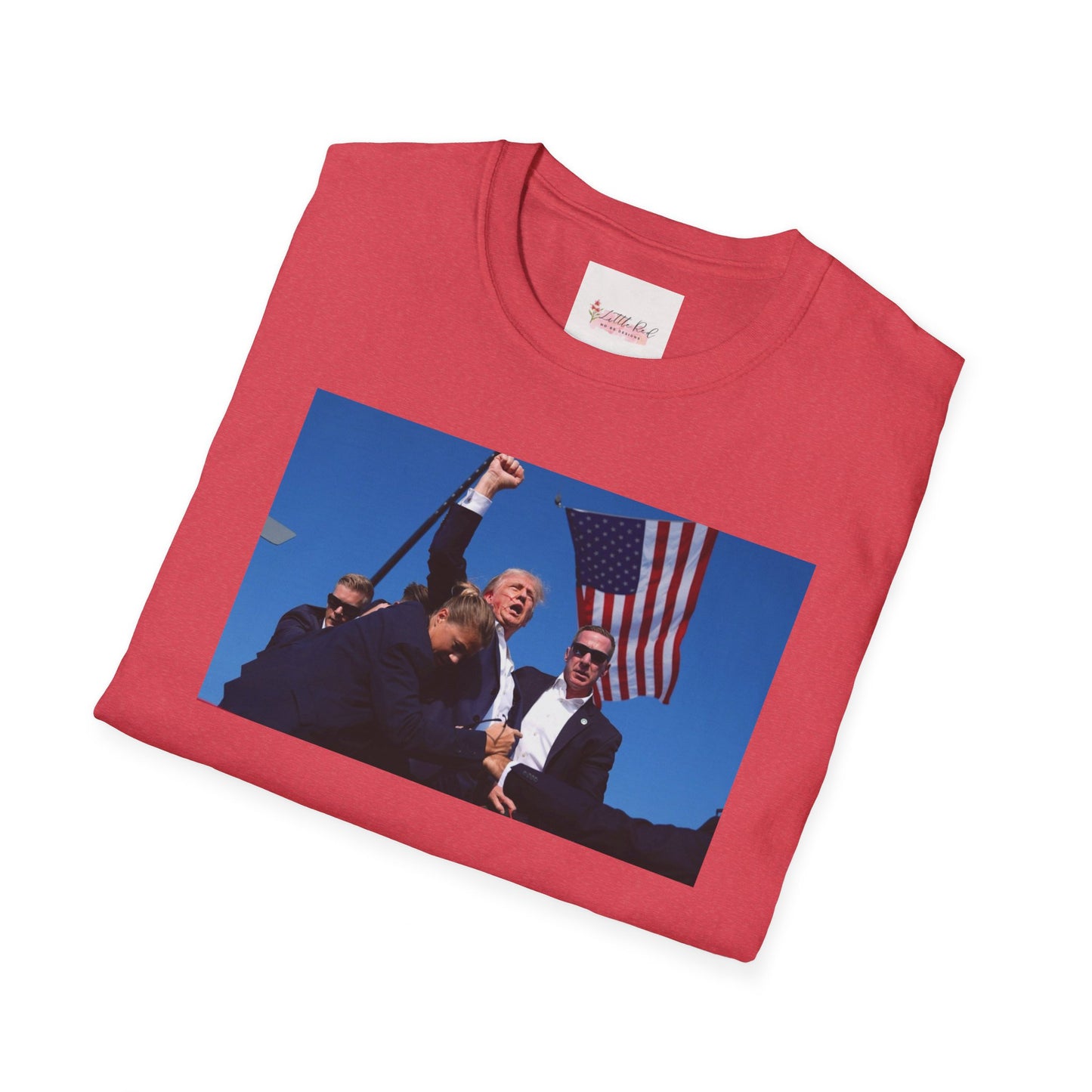 Infamous Trump Pic Unisex Softstyle T-Shirt