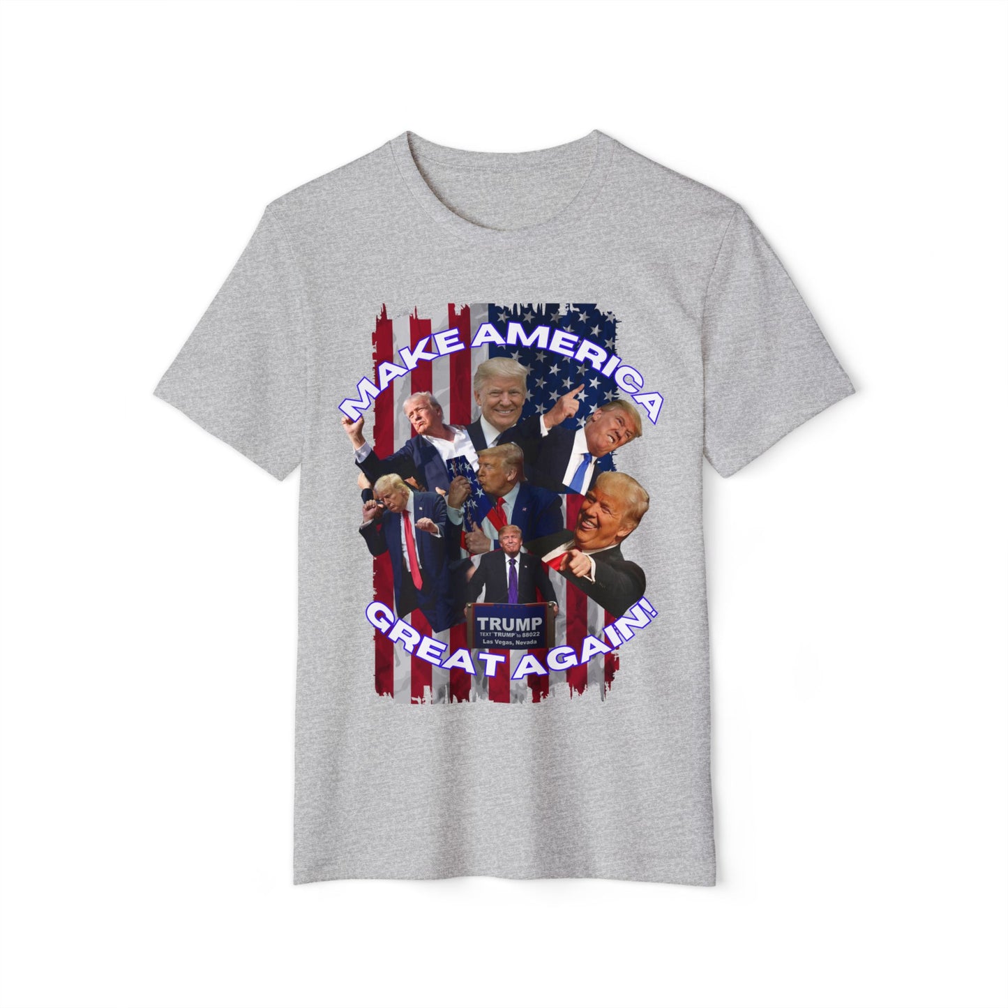 Unisex Adult Patriotic T-Shirt - Family Supportive Holiday Fun