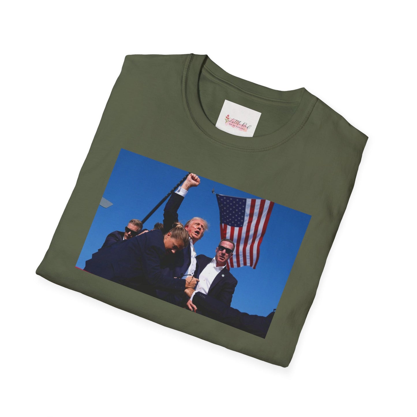 Infamous Trump Pic Unisex Softstyle T-Shirt