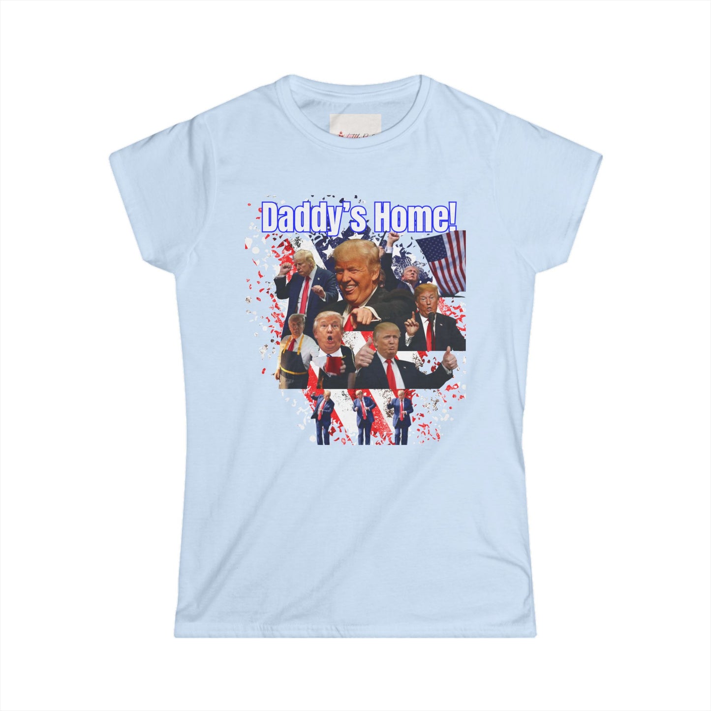 Daddy's Home! Women's Softstyle Tee