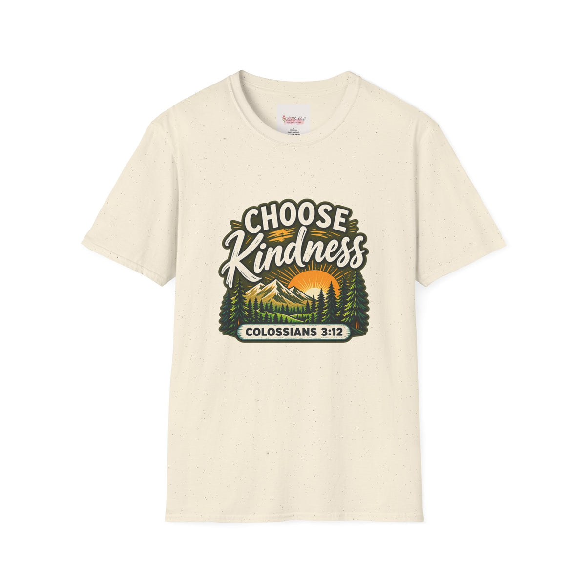 Choose Kindness Colossians 3:12 Christian Nature T-Shirt