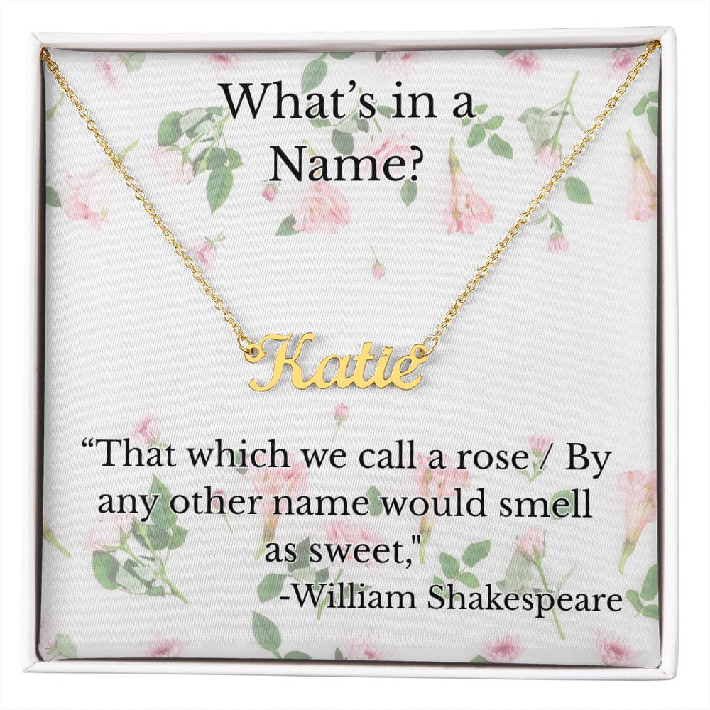 Custom Name Necklace