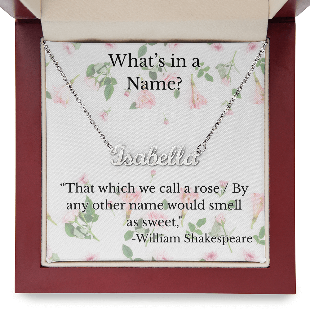 Custom Name Necklace