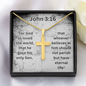 HOT John 3:16 Cross Necklace